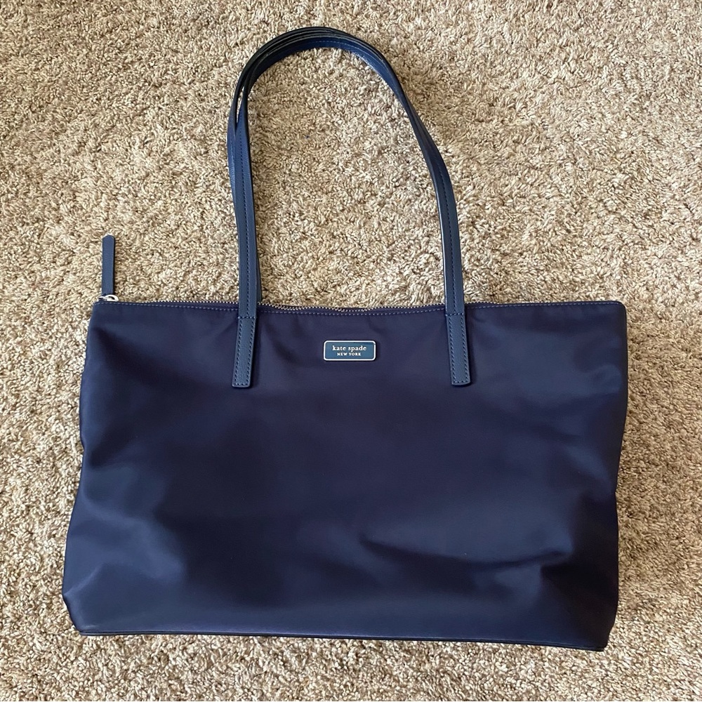 Kate Spade Navy Nylon Tote